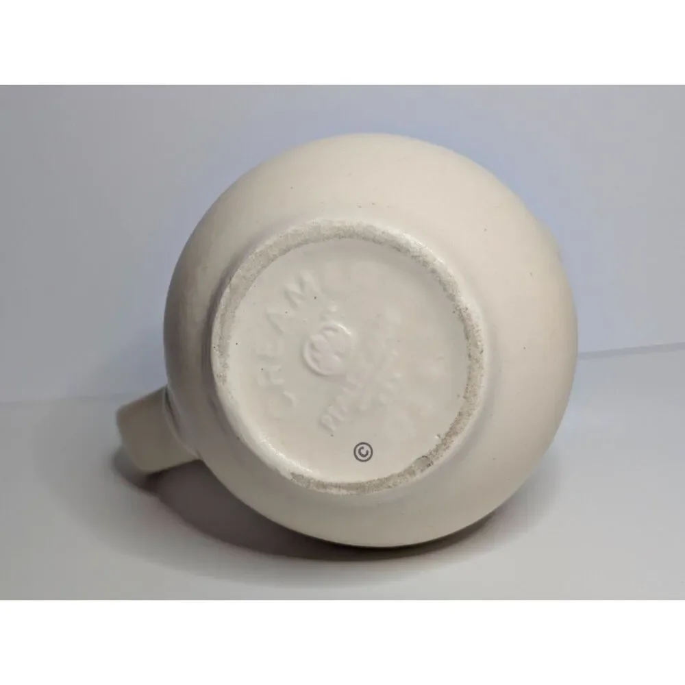 Vintage Pfaltzgraff Tea Rose Small Stoneware Creamer Pitcher 5.5